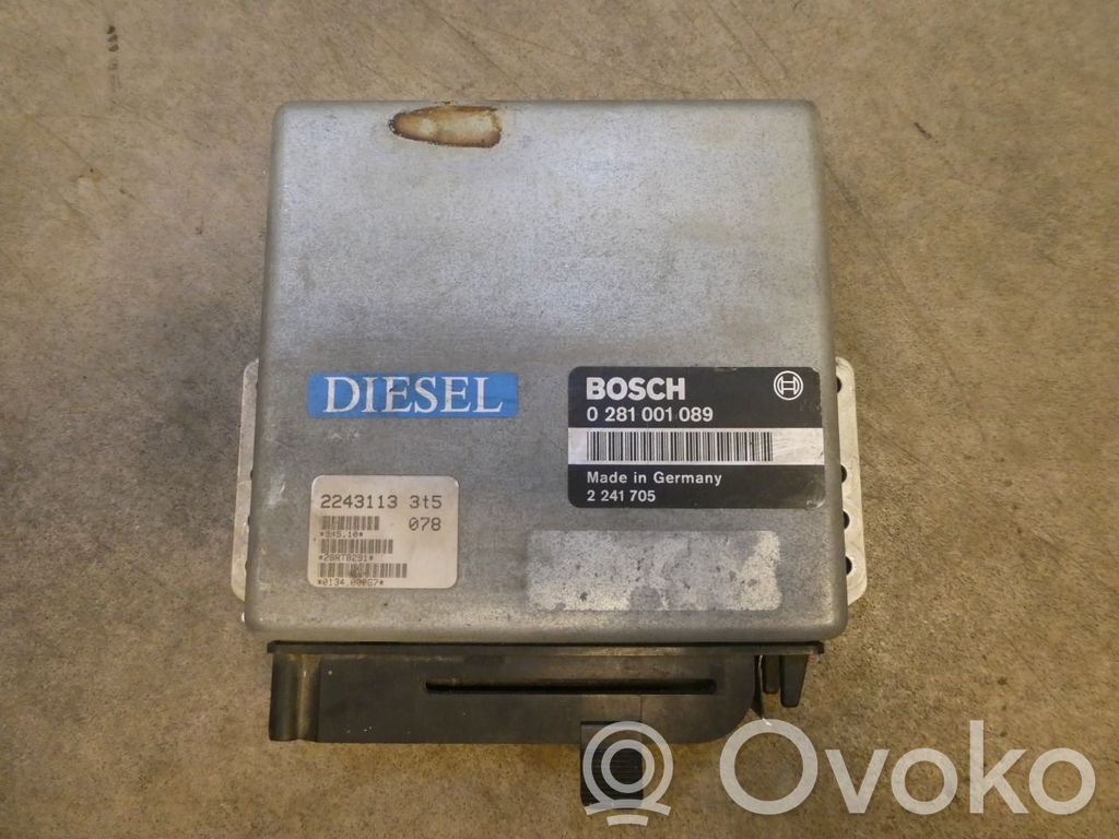 BMW 3 E30 Injection control unit/module 