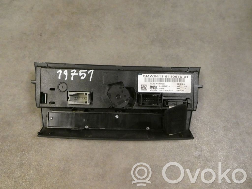 Climate control unit   911061001,A2C53172018