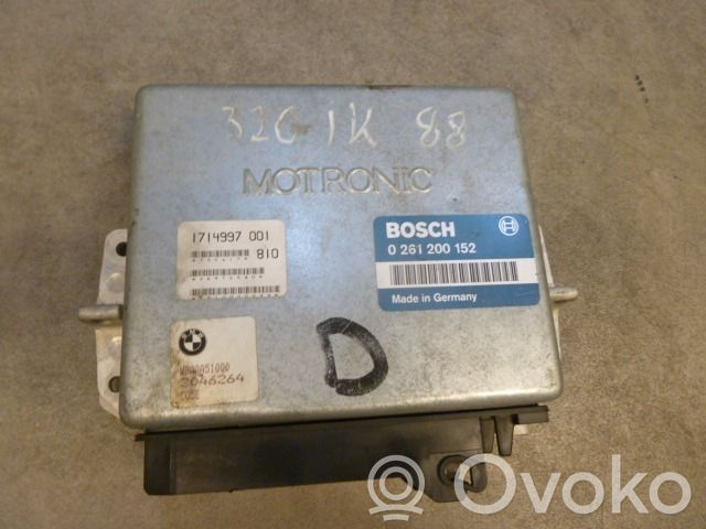 BMW 3 E30 Injection control unit/module 
