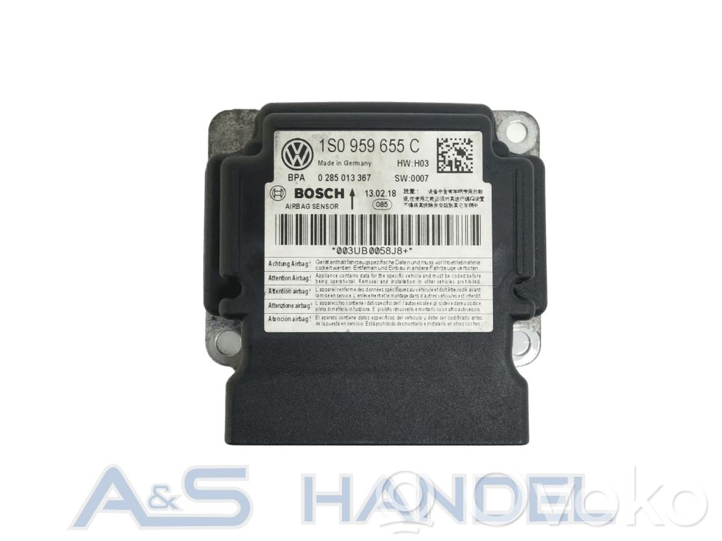 Unité de commande, module ECU de moteur   1S0959655C