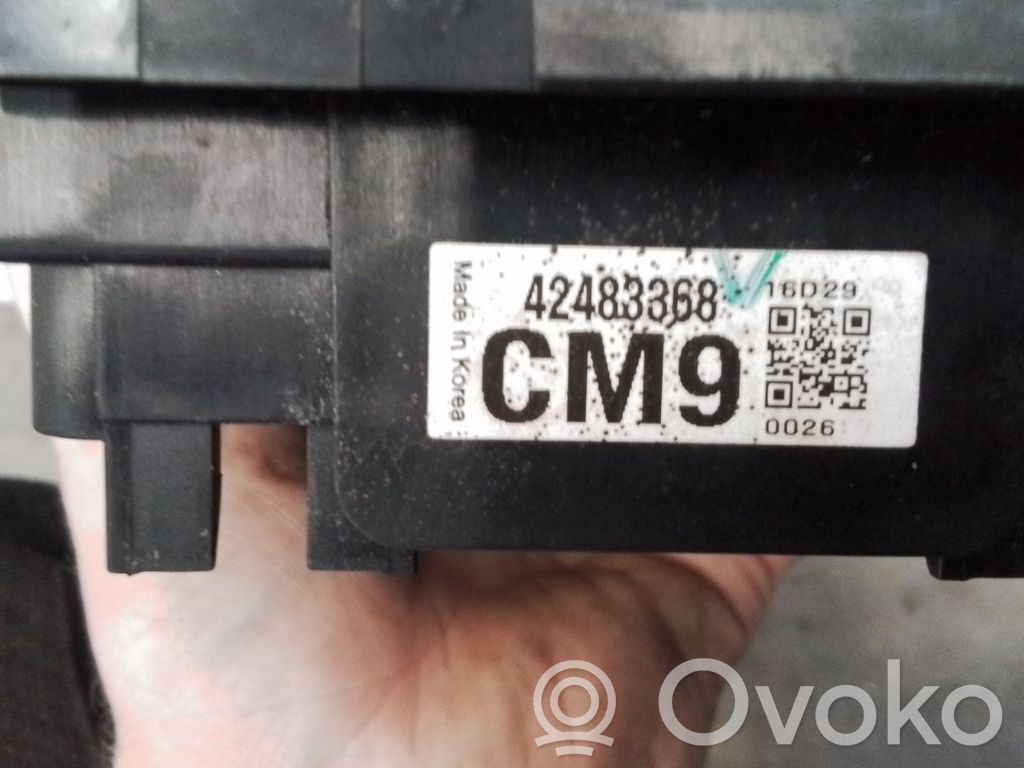 Opel Karl Battery relay fuse 
