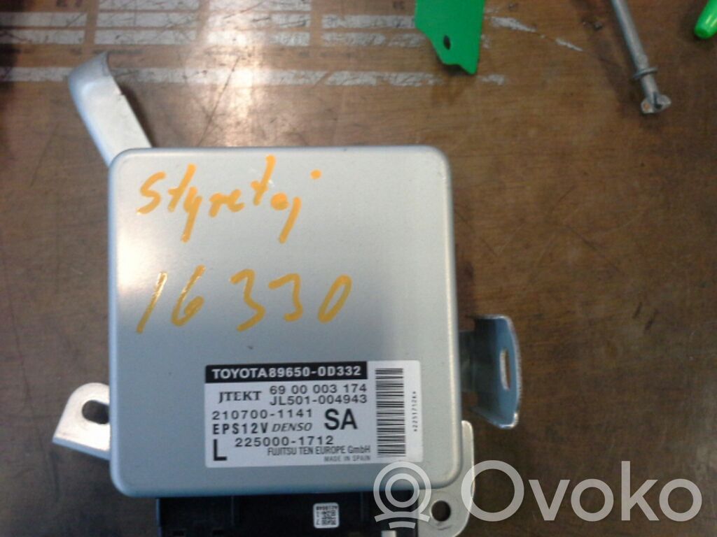 Toyota Yaris Unitate/modul comandă servodirecție 