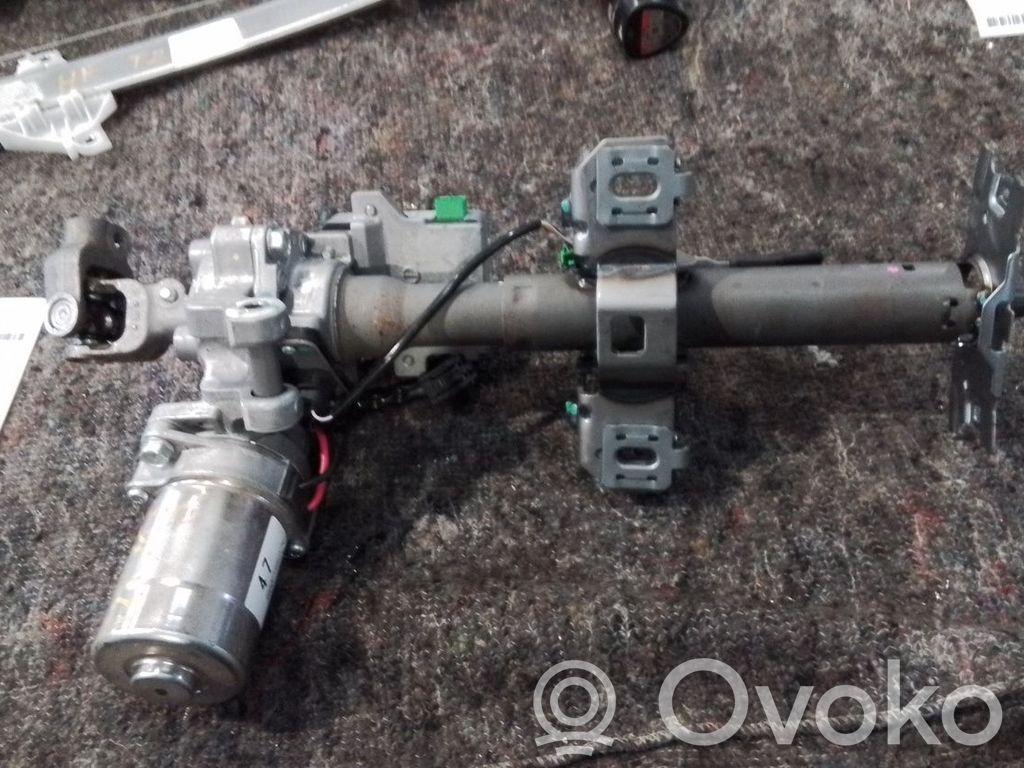 Steering wheel axle