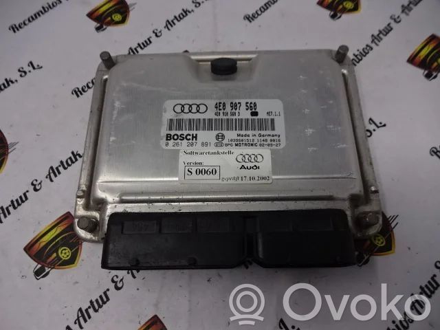 Audi A6 S6 C6 4F Bomba de dirección hidráulica eléctrica 