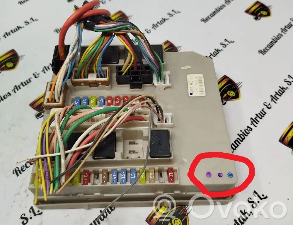 Renault Modus Fuse box set 