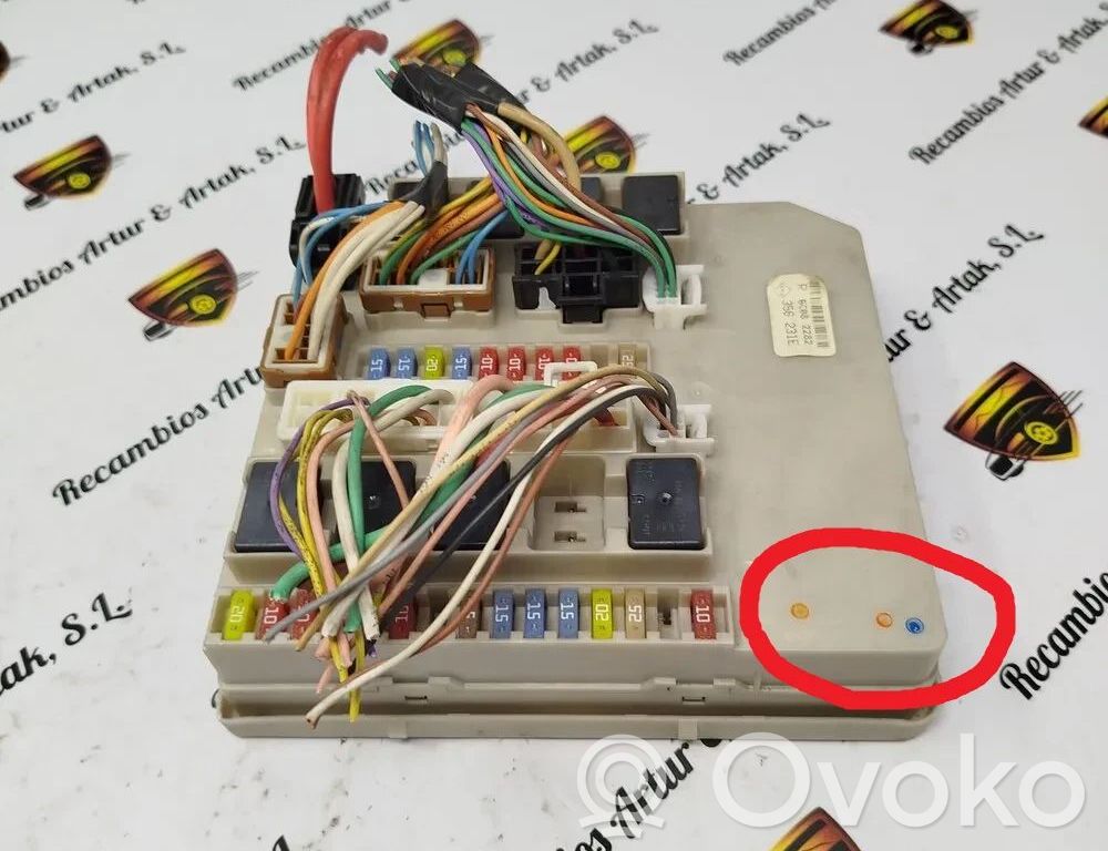 Renault Modus Fuse box set 