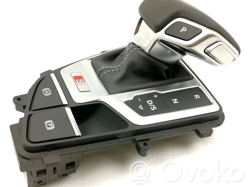 Audi A5 8T 8F Perilla/embellecedor de cuero de la palanca de cambios 