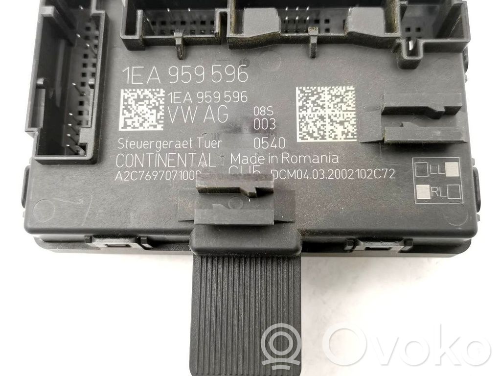 Unidad de control/módulo de la puerta   1EA959596,1EA959596
