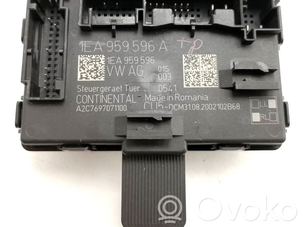 Unidad de control/módulo de la puerta   1EA959596A,1EA959596A