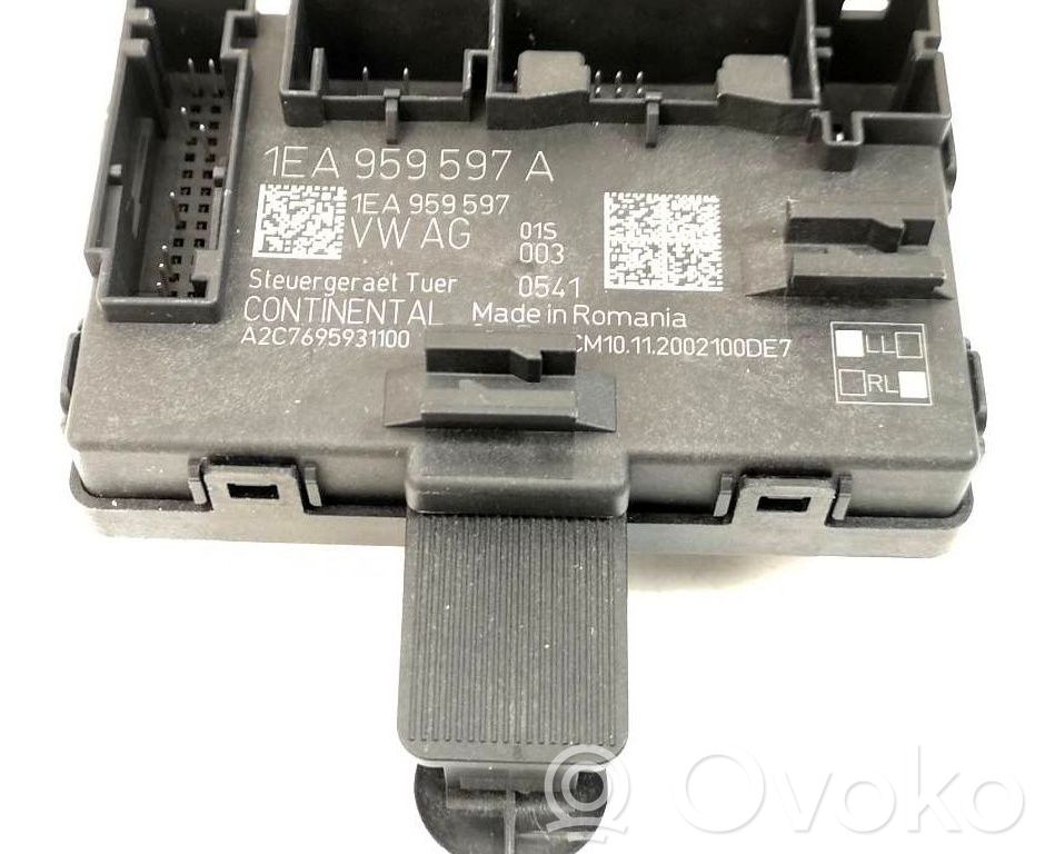 Volkswagen ID.3 Unité de commande module de porte 