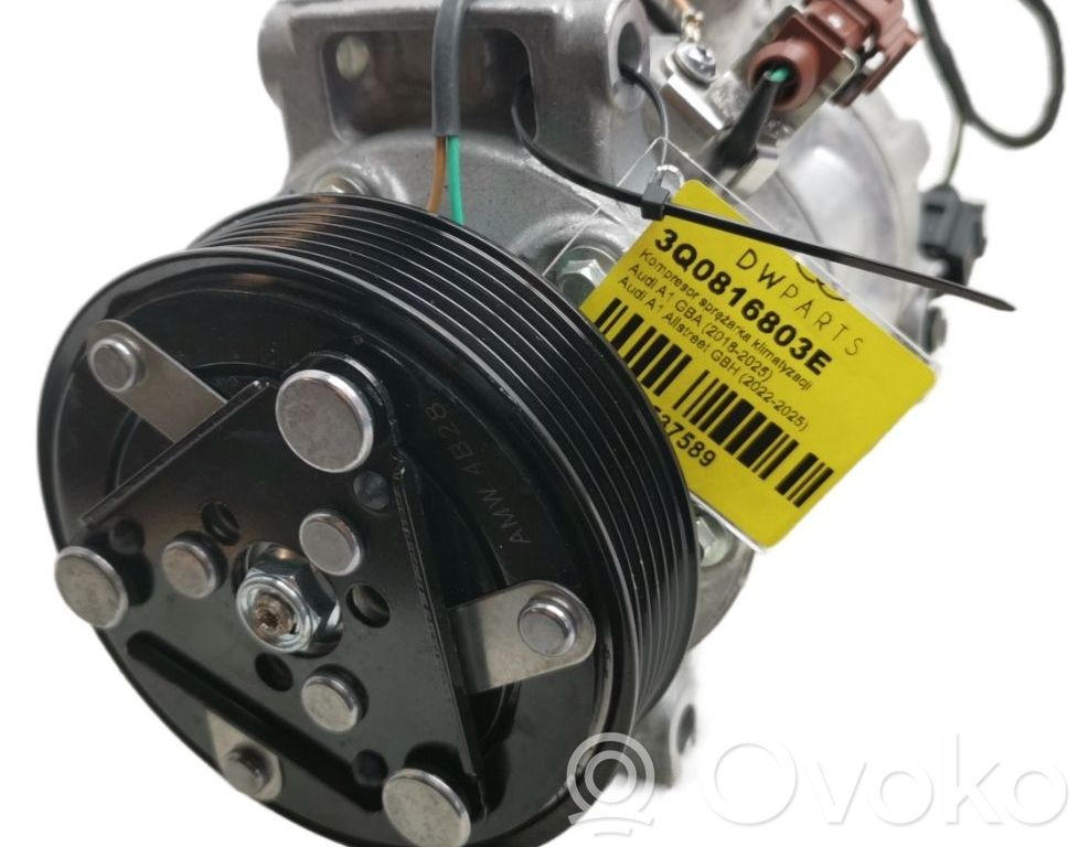 Air conditioning (A/C) compressor (pump)   3Q0816803E,3Q0816803E,3Q0816803,3Q0816803B,3Q0816803D,3Q0816803E