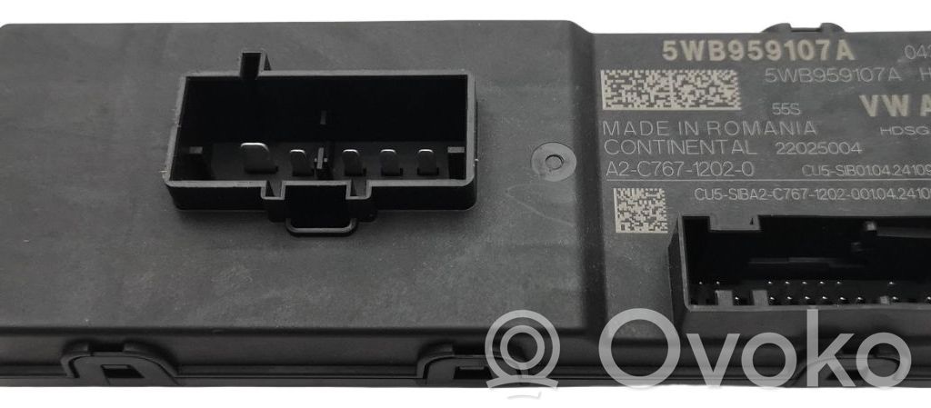Autres unités de commande / modules   5WB959107A,5WB959107A,5QS959107A