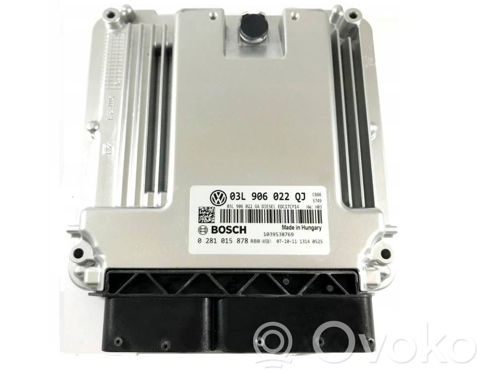Skoda Superb B6 (3T) Engine control unit/module 