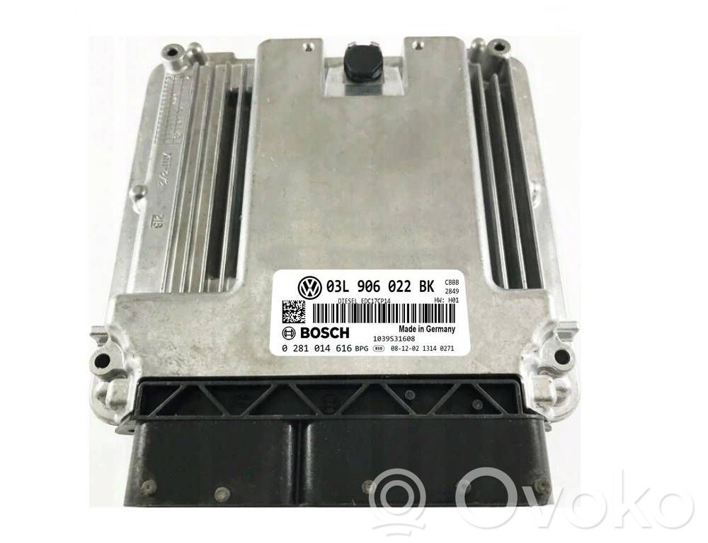 Skoda Superb B6 (3T) Engine control unit/module 