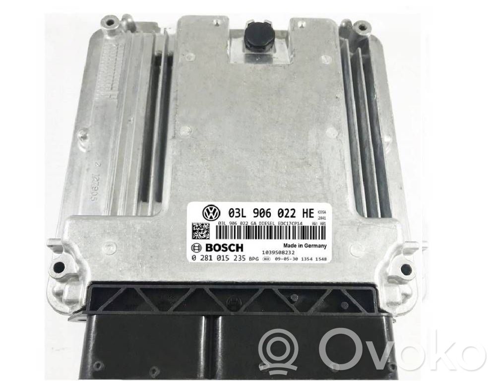 Skoda Octavia Mk2 (1Z) Komputer / Sterownik ECU silnika 