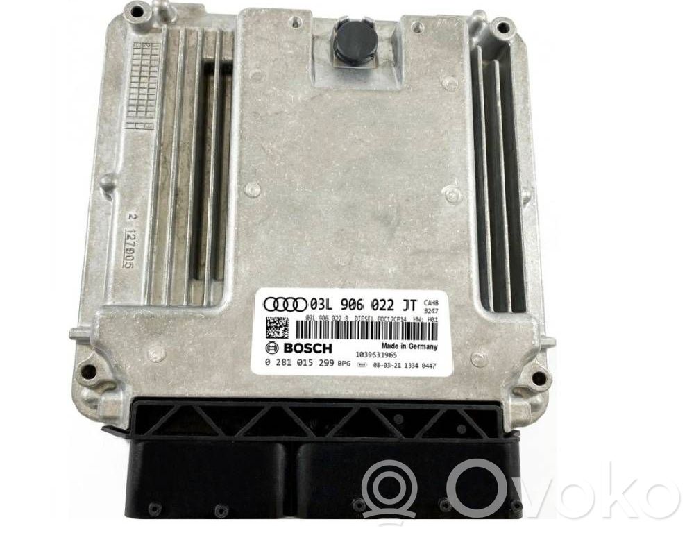 Engine control unit/module ECU   03L906022JT
