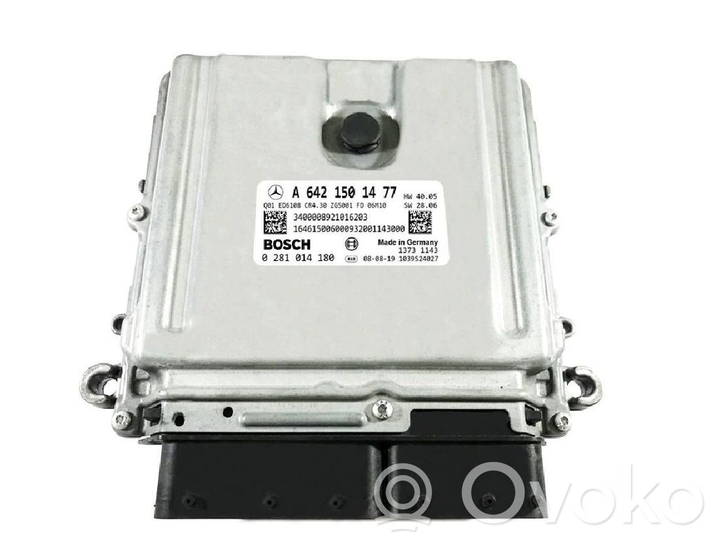 Mercedes-Benz Sprinter W906 Engine ECU kit and lock set 