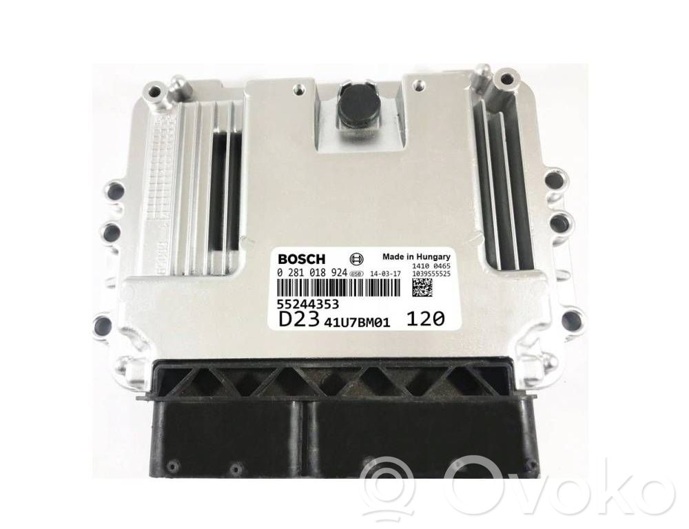 Engine control unit/module ECU   0281018924,55244353