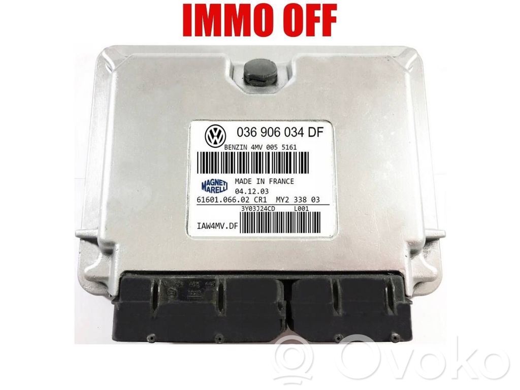 Engine control unit/module   036906034DF,IAW4MVDF