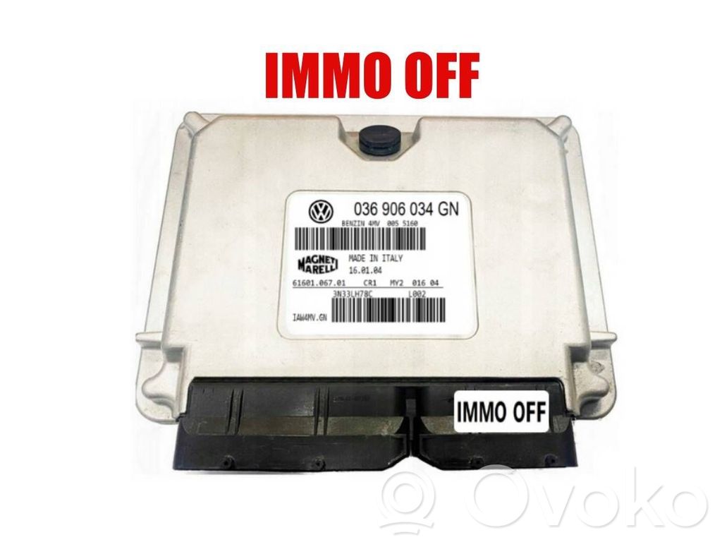 Engine control unit/module   036906034GN,IAW4MVGN