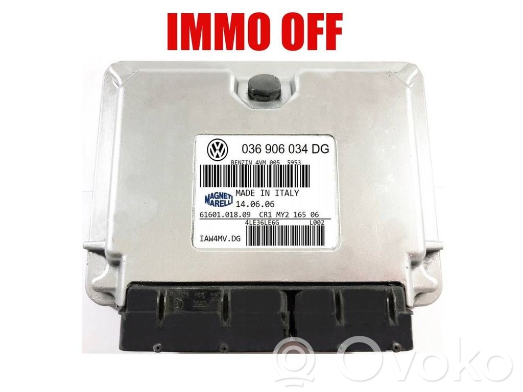 Engine control unit/module   036906034DG,IAW4MVDG