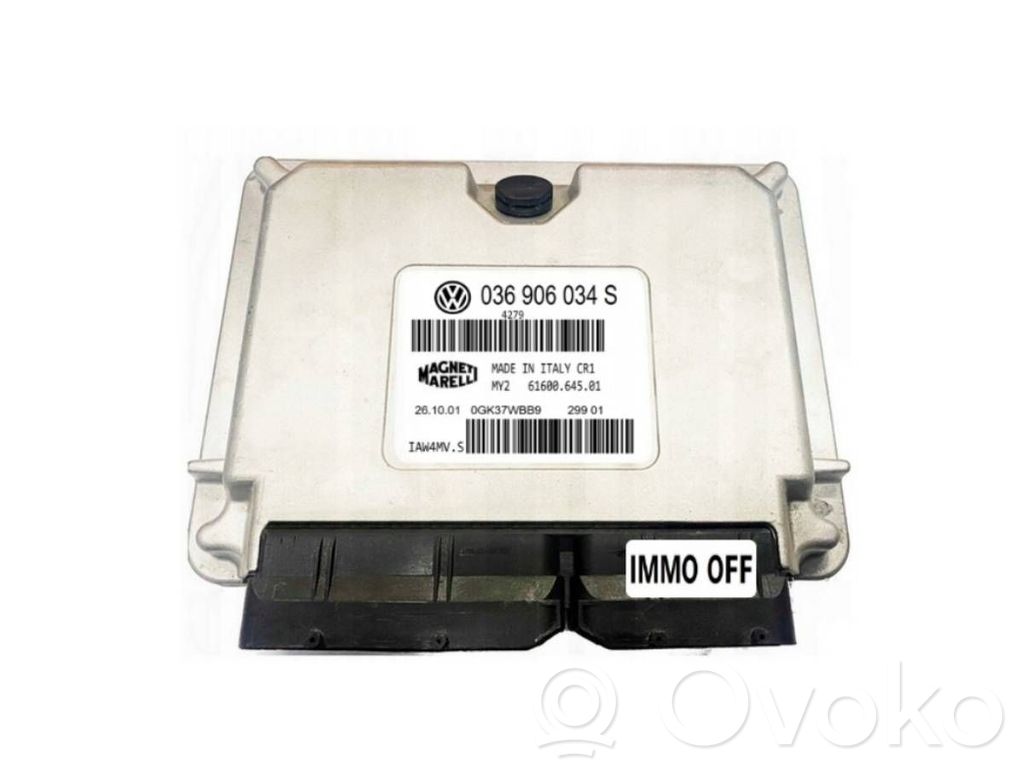 Volkswagen Polo IV 9N3 Engine control unit/module 
