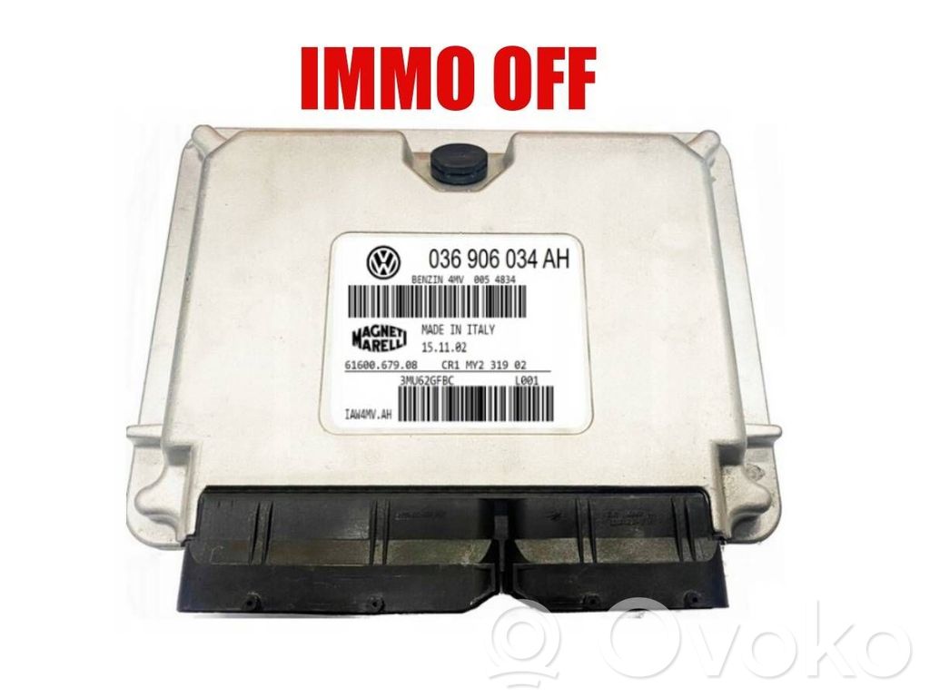 Engine control unit/module   036906034AH,IAW4MVAH