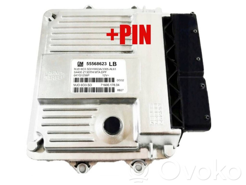 Engine control unit/module ECU   55568623,55568623LB,MJD603SD