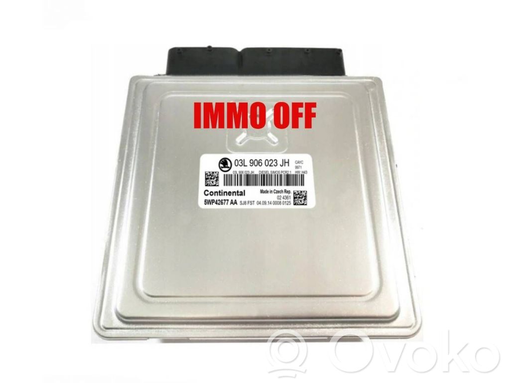 Skoda Octavia Mk2 (1Z) Unitate/modul de control motor 