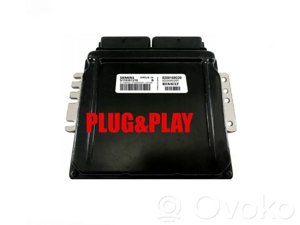 Engine control unit/module ECU   S118301216,8200169220