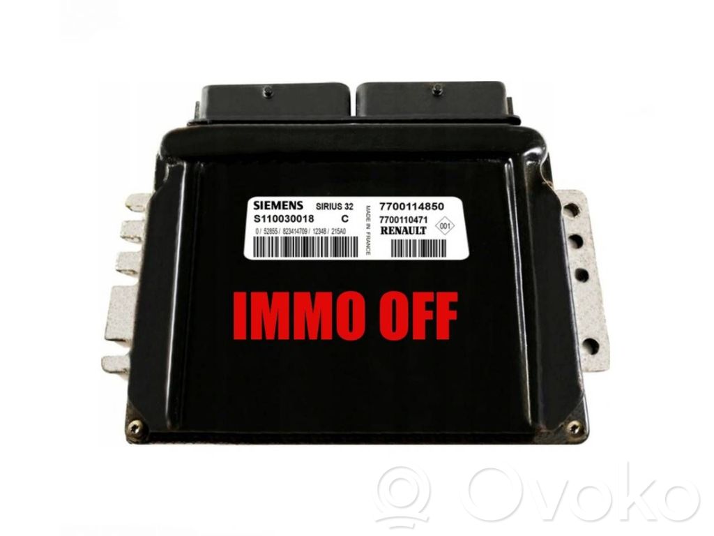 Renault Megane II Engine control unit/module ECU 