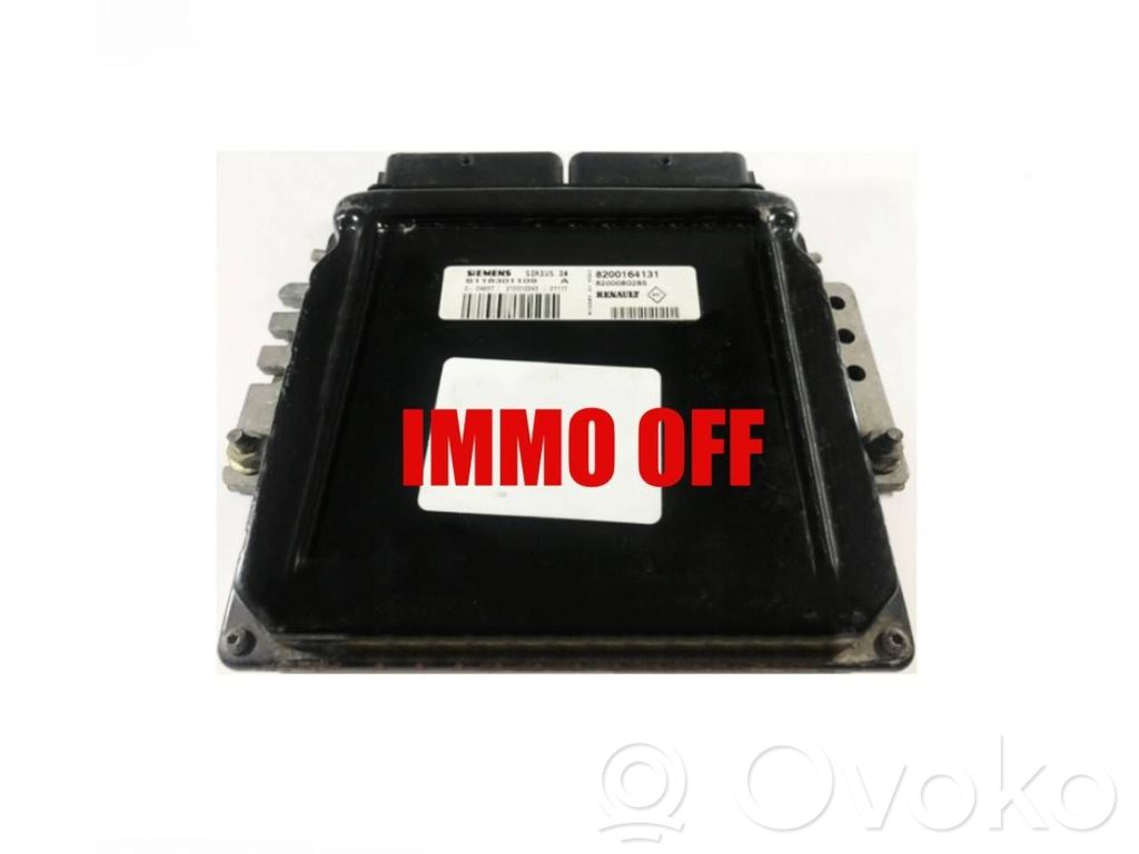 Renault Clio II Sterownik / Moduł ECU 