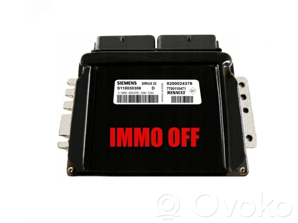 Renault Kangoo I Engine control unit/module 