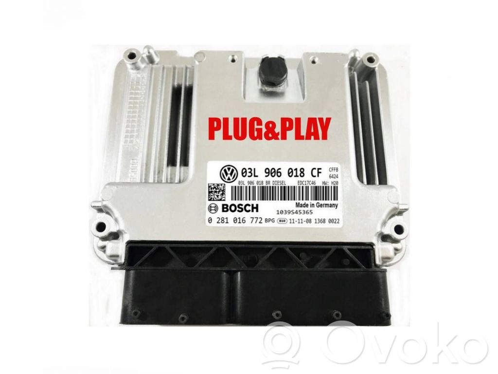 Skoda Superb B6 (3T) Engine control unit/module 
