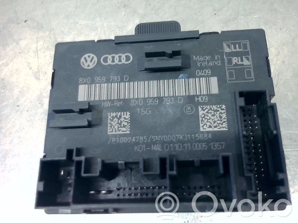 Autres unités de commande / modules   8X0959793HZ00,8X0959793D