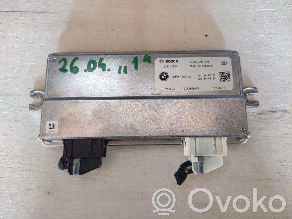 BMW 7 G11 G12 Camera control unit module 