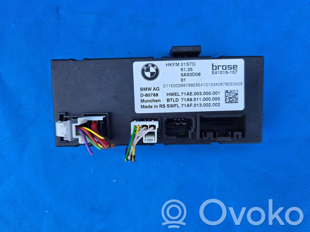 Tailgate/trunk control unit/module   5A53D08,E41015107