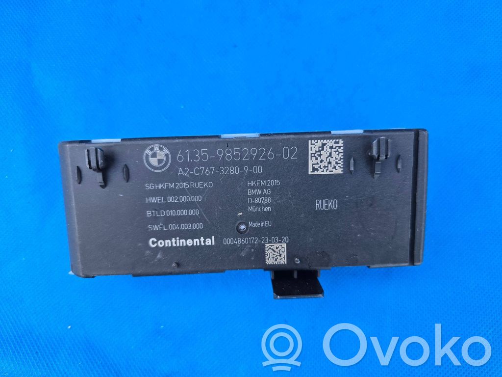 BMW 5 G30 G31 G38 Tailgate/trunk control unit/module 