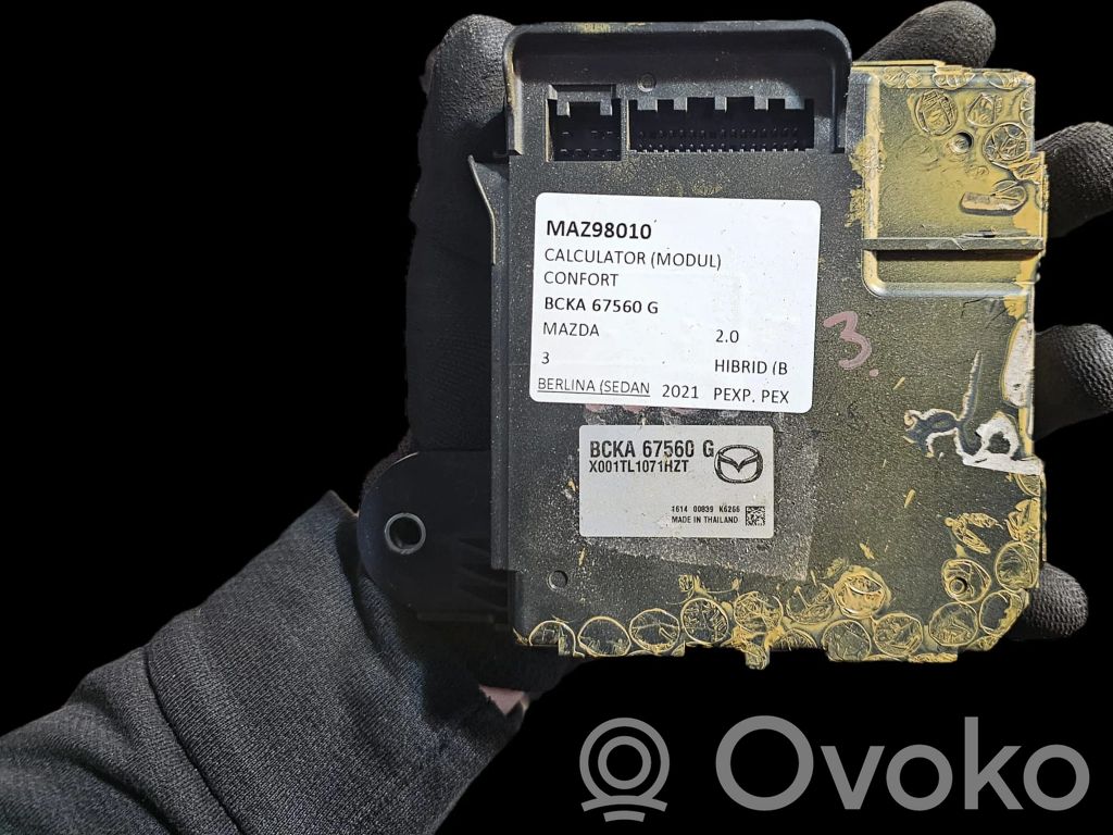 Mazda 3 Muut ohjainlaitteet/moduulit 