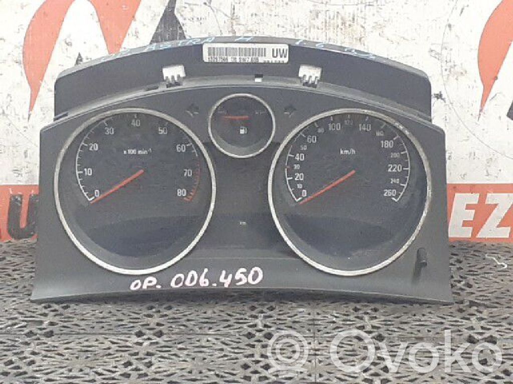 Opel Astra H Speedometer (instrument cluster) 