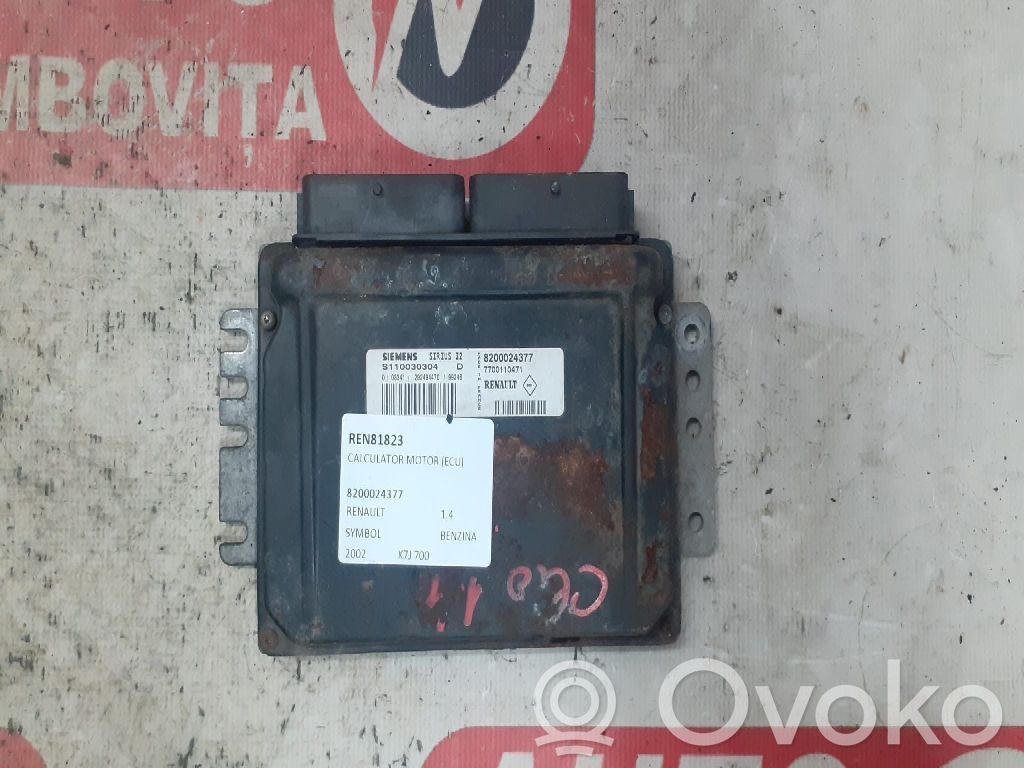 Renault Clio II Engine control unit/module 