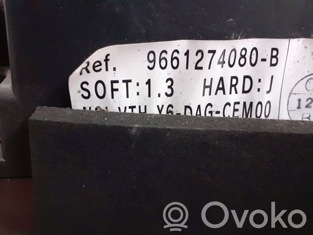 Citroen C6 HUD-näyttö 