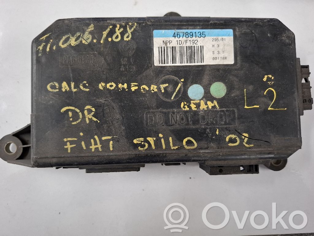 Fiat Stilo Oven ohjainlaite/moduuli 