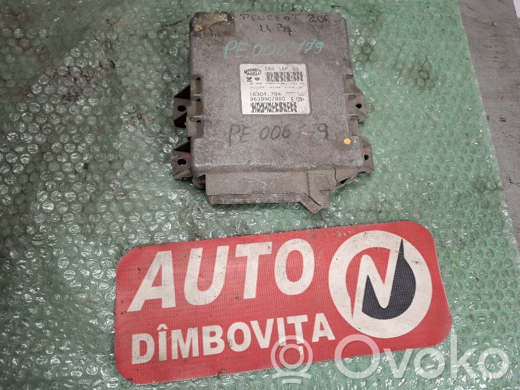 Peugeot 206 Engine control unit/module 