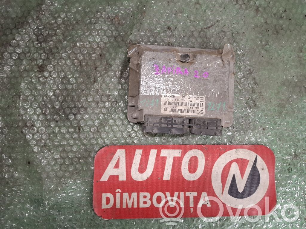 Opel Zafira A Dzinēja vadības bloks 