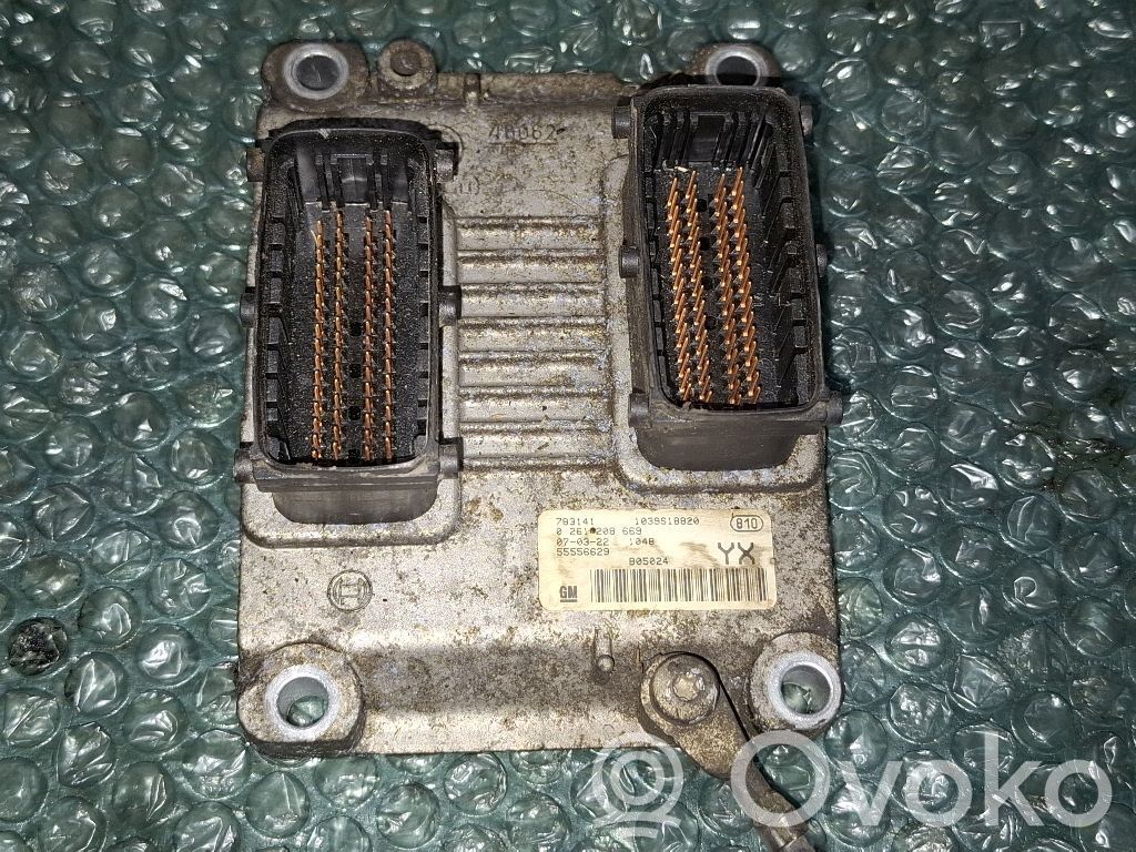 Opel Astra G Engine control unit/module 