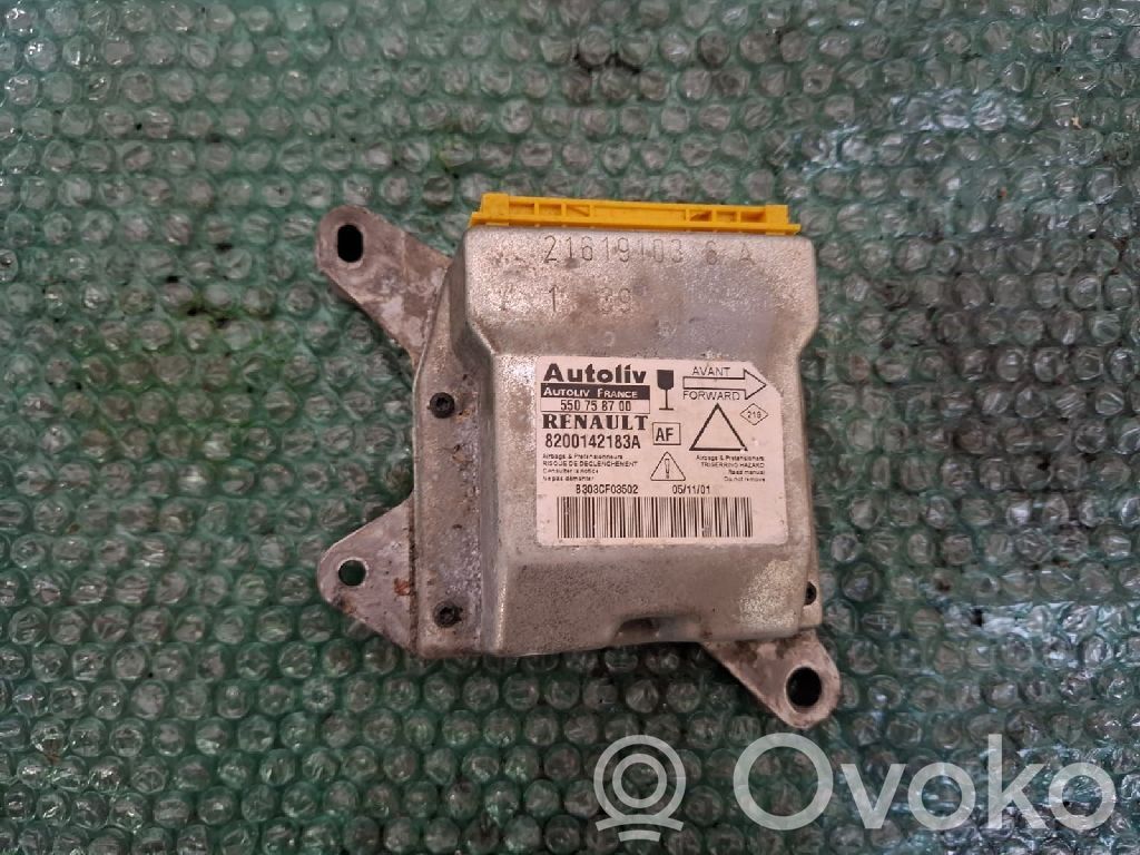 Renault Laguna II Unidad de control/módulo del Airbag 