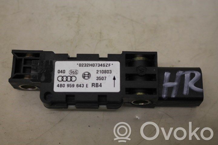 Sensor impacto/accidente para activar Airbag   4B0959643E,4B0959643E