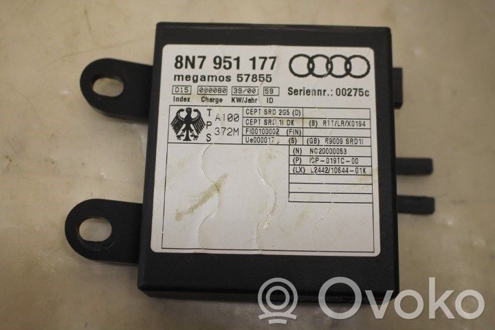 Unidad de control/módulo de alarma   8N7951177,8N7951177