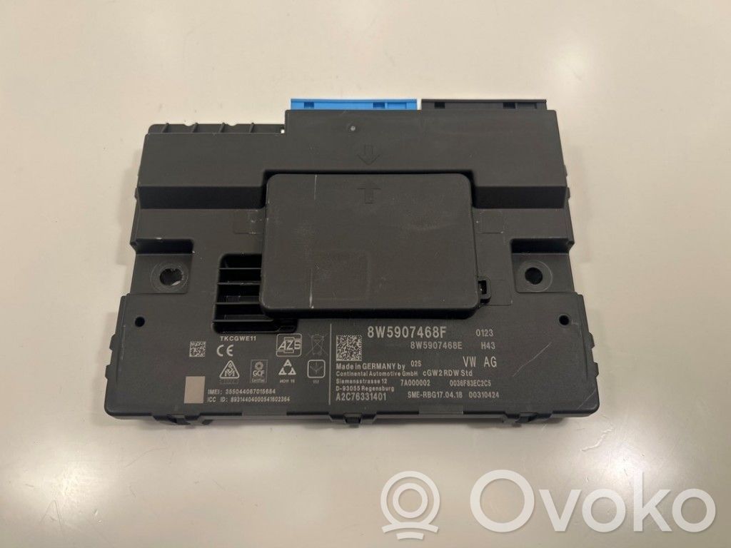 Audi A4 S4 B9 Módulo de control Gateway 